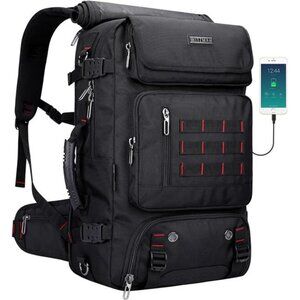 Carry on Travel Backpack for Men Airline Approved Convertible Nylon Duffle Bag